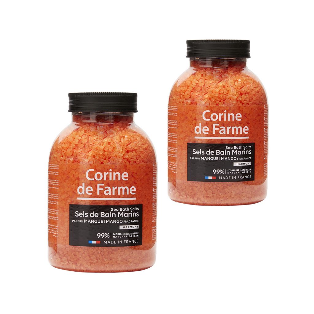 Lote de 2 Sales de Baño Marinas Harmony Mango - Corine de Farme